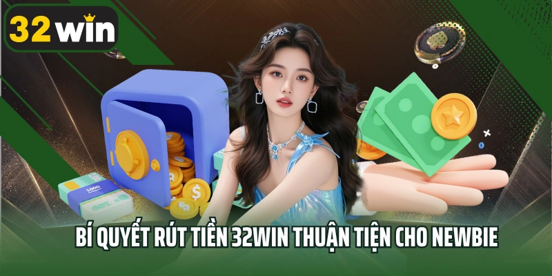 Bí quyết rút tiền 32Win thuận tiện cho newbie