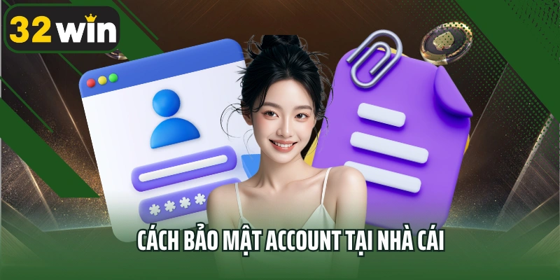 Cách bảo mật account tại nhà cái