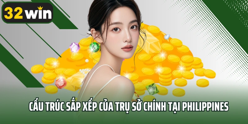 Cấu trúc sắp xếp của trụ sở chính tại Philippines